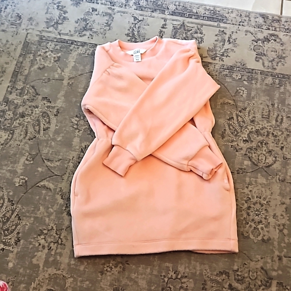 Baby pink athleta girl sweater pullover